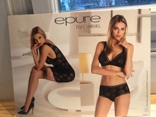 CARTON PLV AFFICHE LINGERIE LISE CHARMEL 41X31CM