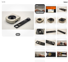 Pièces de microscope à
