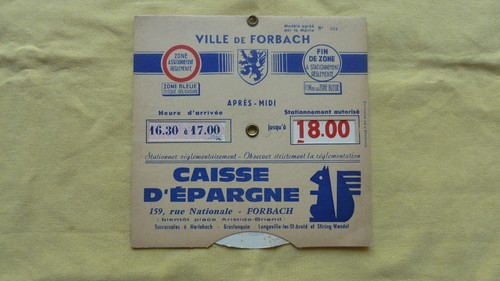Ville forbach disque - de,
