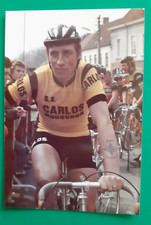 CYCLISME PHOTO cycliste LUC DEMETS équipe CARLOS GALLI 1975