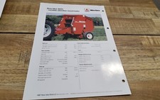 Catalogue brochure Prospectus tracteur presse a balle new idea 4643