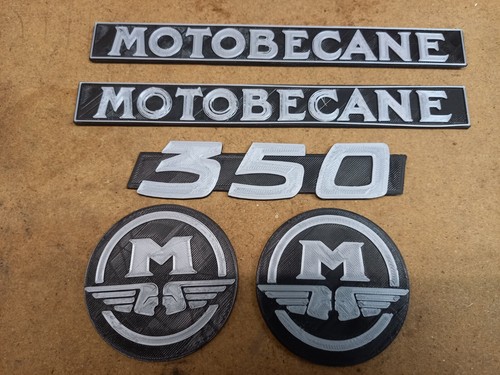 Sigles motobecane 350 - 350, 3