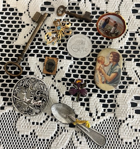 Vintage curiosity lot antique - vintage,