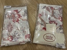 Lot de 2 Rideaux / Voilages Comptoir de Famille  Modèle « Jocephine»105x270cm