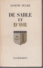 PEYRE Joseph / De sable et