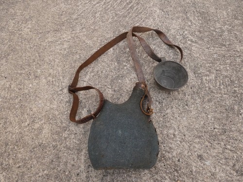 Ww1 gourde litre bleu - litre,