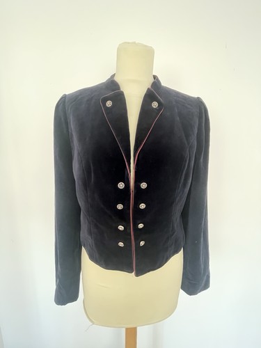 Veste velours vintage.