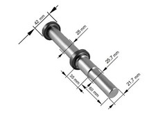 PIN-H Axe de Support Monobras