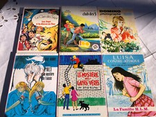 6 livres BIBLIOTHEQUE ROSE