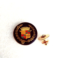 Pin's lapel pin Pins auto voiture Automobile Sigle embleme logo CADILLAC Ø:21 mm