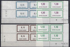 (66) COINS DATES TIMBRES FICTIFS N**
