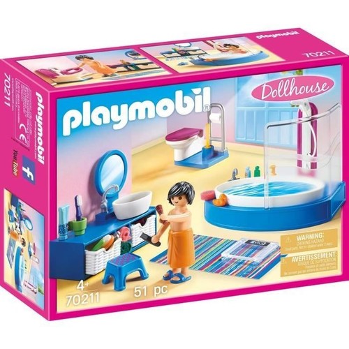Playmobil 70211 salle bain - 70211,
