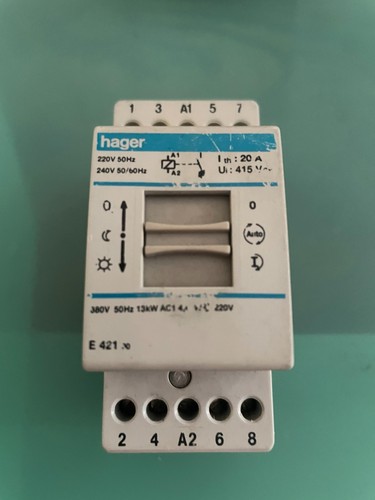 Contacteur 20a 380v - contacteur,