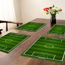 4x sets de table terrains de foot neuf