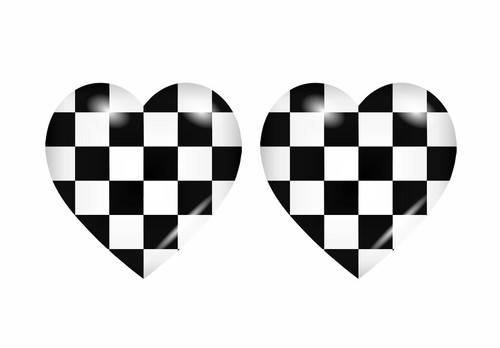Autocollant sticker drapeau - 2x,