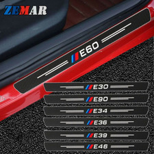 4*Carbon Fiber Car Door Sill