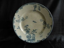 plat rond faïencerie de