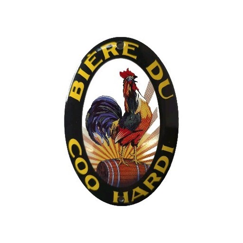 Plaque émaillée bière - plaque,
