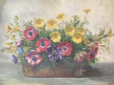 Ancien tableau peinture huile - tableau,