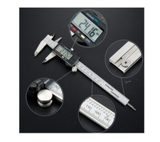 Pied à Coulisse Électronique Digital 150 mm en Acier Inoxydable avec Écran LCD