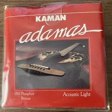 Jeu 6 Cordes Vintage de Guitare Acoustique ADAMAS 1818 12-53 Phosphor Bronze