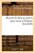 Recueil de diverses pieces