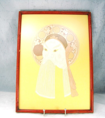 Chinois opéra masque papier - opéra,