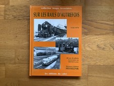 livre Sur les rails d'autrefois editions du Cabri