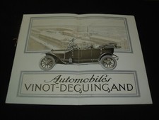 RARE BROCHURE 6 PAGES D EPOQUE