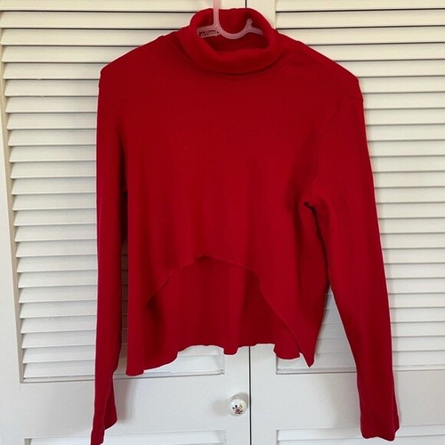 Maternity turtleneck red - in,