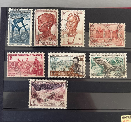 Timbres afrique occidentale - timbres,