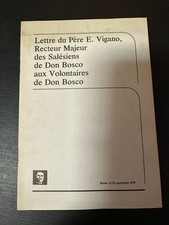 Lettre du Père E. Vigano
