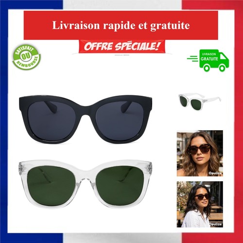 Opulize big lunettes - lunettes, soleil