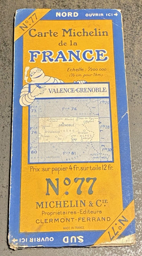 Carte michelin 77 bibendum - 77,