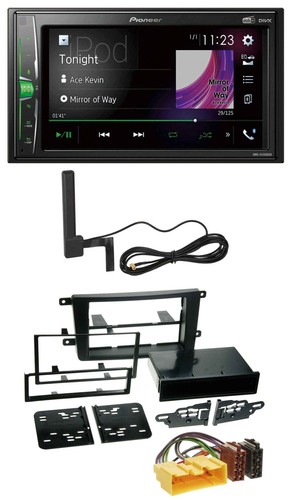 Pioneer mp3 dab - aux, 2din