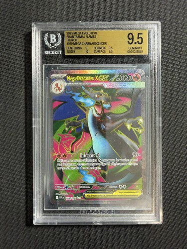 Carte pokémon méga dracaufeu - carte,