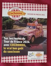 Cyclisme Dossier Presse COCHONOU caravane spécial TOUR de FRANCE 2024