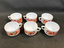 Lot de 6 anciennes tasses à