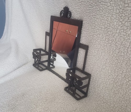 Miroir fer forgé art - forgé,