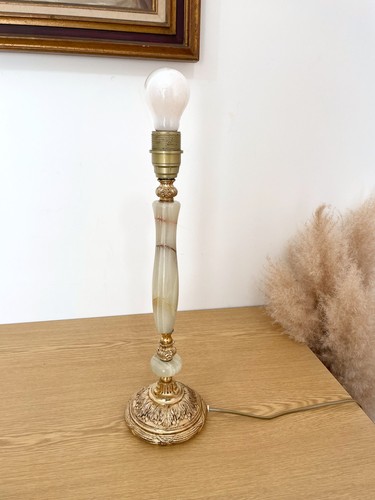 Lampe vintage onyx et - vintage,
