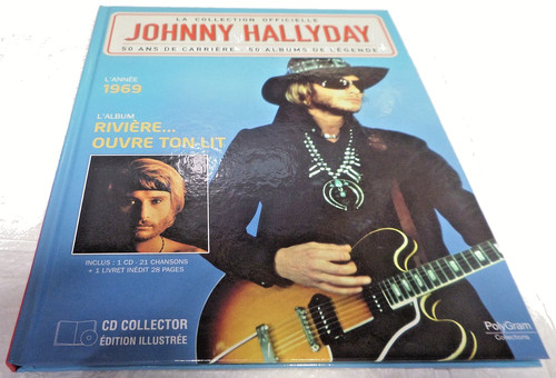 Livre johnny hallyday la - cd,
