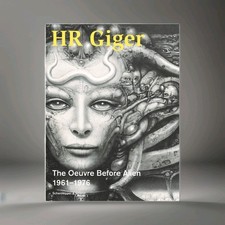 Hr Giger Hans Ruedi Édition 2024 L'Œuvre Avant Alien 1961/1976 Éd. Anglaise