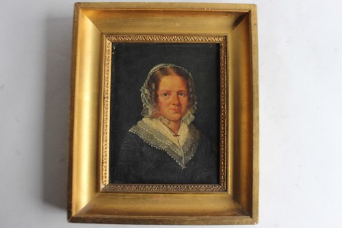 Peinture portrait charlotte - peinture,