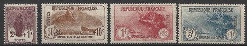 Timbres france année - france, au