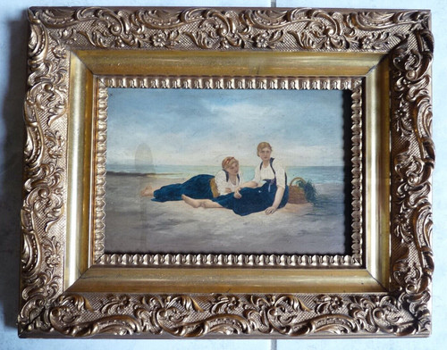 Superbe ancienne peinture - ancienne,