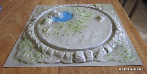 Plaque base zoo elastolin - plaque,