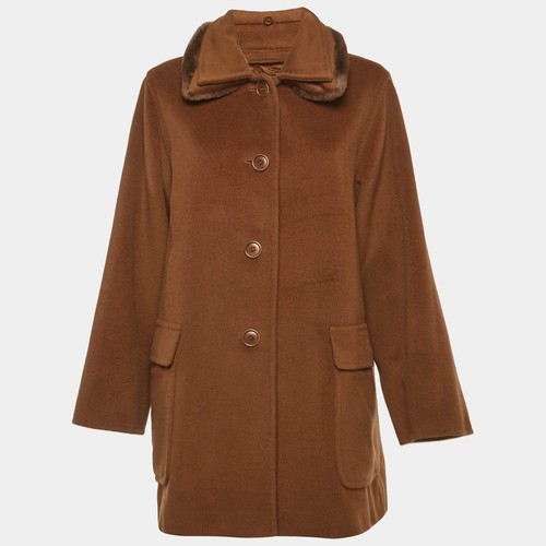 Manteau long laine et - en,