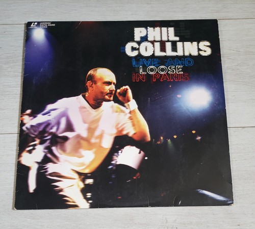 Rare laserdisc phil collins - rare,