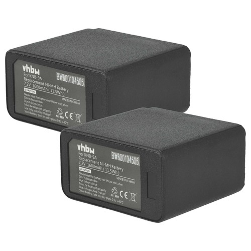 Batterie pour kenwood - 2x,