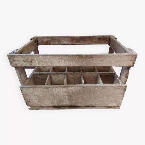 Ancien casier bouteilles - ancien,